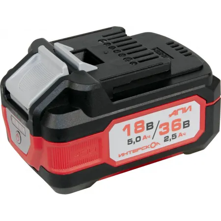 Батарея аккумуляторная Интерскол АПИ-5(2,5)/18(36) 36В 2.5Ач Li-Ion (2400.205) Батарея аккумуляторная Интерскол АПИ-5(2,5)/18(36) 36В 2.5Ач Li-Ion (2400.205)