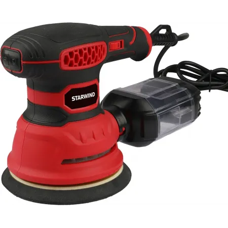 Эксцентриковая шлифмашина Starwind OS125-400S1 400Вт D125мм Эксцентриковая шлифмашина Starwind OS125-400S1 400Вт D125мм