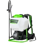 Опрыскиватель Greenworks G24BPSII аккум. ранц. 15л белый/зеленый (5300307UA)