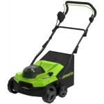 Аэратор Greenworks GD40SC38II электр. аккум. 750Вт 3100об/мин (2517607)