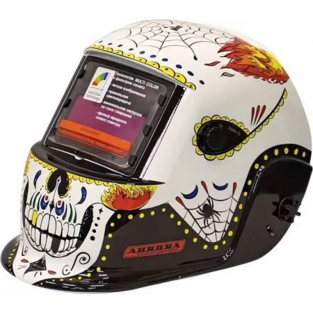 Маска сварщика Aurora (9-13DIN) филь.:хамел. кл.:1/2/1/1 см.экр.99x45мм (30690)