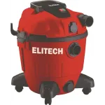 Строительный пылесос Elitech ПС 1235А 1200Вт (уборка: сухая/влажная) черный