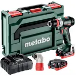 Дрель-шуруповерт Metabo PowerMaxx BS 12 BL Q аккум. патрон:быстрозажимной (кейс в комплекте) (601045920)