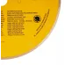 Диск алмазный по керам. DeWalt DT3734 (00000017708) d=254мм d(посад.)=25.4мм (угловые шлифмашины)