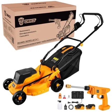Газонокосилка роторная Deko DKLM40V (085-2025)