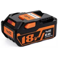 Батарея аккумуляторная TopON TOP-PTGD-AEG-18-6.0 18В 6Ач Li-Ion (103759) Батарея аккумуляторная TopON TOP-PTGD-AEG-18-6.0 18В 6Ач Li-Ion (103759)