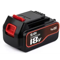 Батарея аккумуляторная TopON TOP-BD-18-5.0 18В 5Ач Li-Ion (103757) Батарея аккумуляторная TopON TOP-BD-18-5.0 18В 5Ач Li-Ion (103757)