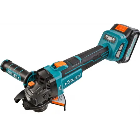 Углошлифовальная машина Sturm! CAG18125BLE 9000об/мин рез.шпин.:M14 d=125мм Углошлифовальная машина Sturm! CAG18125BLE 9000об/мин рез.шпин.:M14 d=125мм