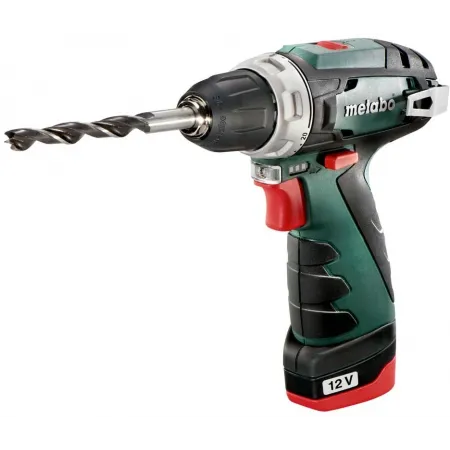 Дрель-шуруповерт Metabo Metabo PowerMaxx BS аккум. патрон:быстрозажимной (кейс в комплекте) (600984500)