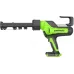 Пистолет для герметика Greenworks G24CAU аккумуляторный полузакрытый для герметиков зеленый/черный (3501707)