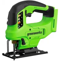 Лобзик Greenworks GD24JS90 +1пил. 3000ходов/мин от аккумулятора