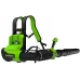 Воздуходувка Greenworks GD40BPG2 пит.:от аккум. зеленый/черный
