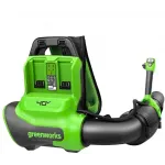 Воздуходувка Greenworks GD40BPG2 пит.:от аккум. зеленый/черный