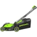 Газонокосилка роторная Greenworks GD40LM411 (2521007)