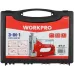 Степлер ручной Workpro WP223005 скобы тип 53: 4-14мм гвозди J 10-14 мм (кейс в комплекте)