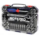 Набор инструментов Workpro WP202566 63 предмета (жесткий кейс) Набор инструментов Workpro WP202566 63 предмета (жесткий кейс)