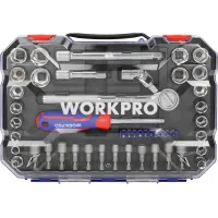 Набор инструментов Workpro WP202523 47 предметов (жесткий кейс) Набор инструментов Workpro WP202523 47 предметов (жесткий кейс)