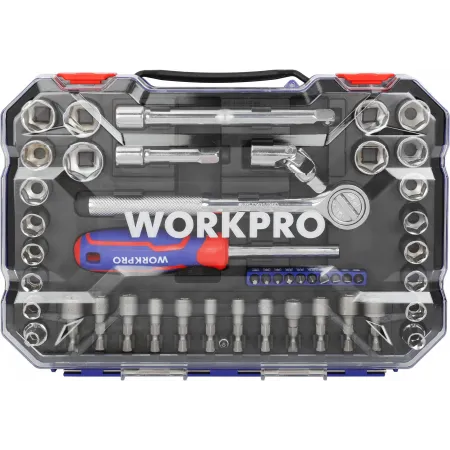 Набор инструментов Workpro WP202523 47 предметов (жесткий кейс) Набор инструментов Workpro WP202523 47 предметов (жесткий кейс)