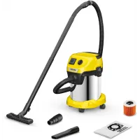 Строительный пылесос Karcher WD 3 P S V-17/4/20 1000Вт (уборка: сухая/сбор воды) желтый