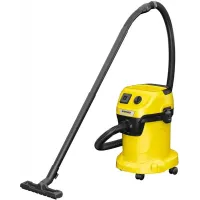 Строительный пылесос Karcher WD 3 P V-17/4/20 Workshop 1000Вт (уборка: сухая/сбор воды/выдув) желтый