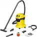 Строительный пылесос Karcher WD 3 P V-17/4/20 Workshop 1000Вт (уборка: сухая/сбор воды/выдув) желтый