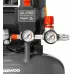 Компрессор поршневой Daewoo DAC 190S безмасляный 190л/мин 10л 1400Вт серый/оранжевый