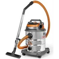 Строительный пылесос Daewoo DAVC 6025S 2500Вт (уборка: сухая/сбор воды/выдув) оранжевый