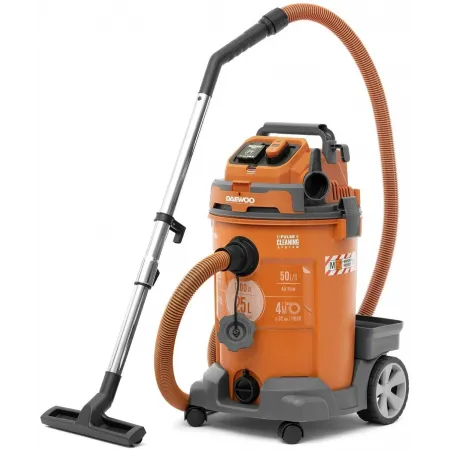 Строительный пылесос Daewoo DAVC 6030S 3200Вт (уборка: сухая/влажная/выдув/сбор воды) серый