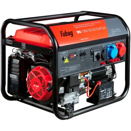Генератор Fubag BS 7500 XD ES Duplex 7.5кВт