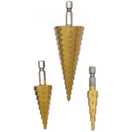 Набор сверл Turbosky SD1 по дер/мет/пласт (3пред.) для шуруповертов/дрелей