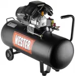 Компрессор поршневой Wester WK2200/100PRO масляный 330л/мин 100л 2200Вт черный