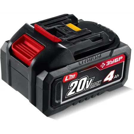 Батарея аккумуляторная Зубр АКБ-20-2 20В 4Ач Li-Ion (АКБ-20-4) Батарея аккумуляторная Зубр АКБ-20-2 20В 4Ач Li-Ion (АКБ-20-4)