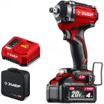 Гайковерт Зубр ГБУ-350-41 40Вт аккум. патрон:квад.3/4"