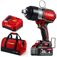 Гайковерт Зубр ГБУ-1000-41 40Вт аккум. патрон:квад.3/4"