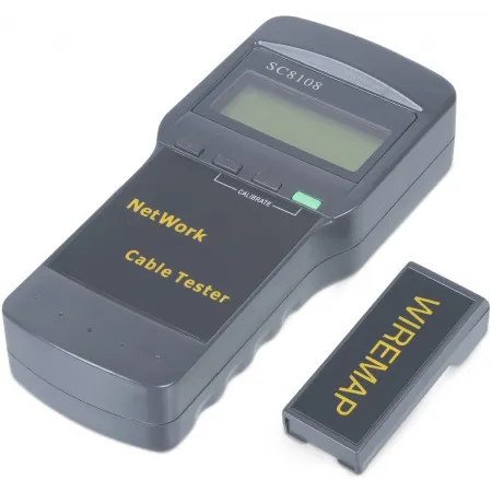 Тестер кабельный Cabeus CT-LCD-RJ45 черный Тестер кабельный Cabeus CT-LCD-RJ45 черный