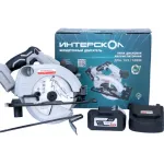 Циркулярная пила (дисковая) Интерскол ДПА-165/18ВМ (ручная) D диска.:165мм (762.4.1.70)