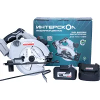 Циркулярная пила (дисковая) Интерскол ДПА-165/18ВМ (ручная) D диска.:165мм (762.4.1.70)