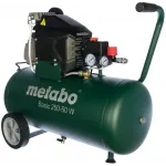 Компрессор поршневой Metabo Basic 250-50 W масляный 110л/мин 50л 1500Вт зеленый