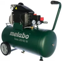 Компрессор поршневой Metabo Basic 250-50 W масляный 110л/мин 50л 1500Вт зеленый