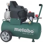 Компрессор поршневой Metabo Basic 250-24 W масляный 200л/мин 24л 1500Вт зеленый