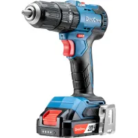 Дрель-шуруповерт DongCheng DCJZ2050i аккум. патрон:быстрозажимной (кейс в комплекте) (DCJZ2050I(TYPE DM))