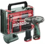 Дрель-шуруповерт Metabo PowerMaxx SB Basic аккум. патрон:быстрозажимной (кейс в комплекте) (600385710)