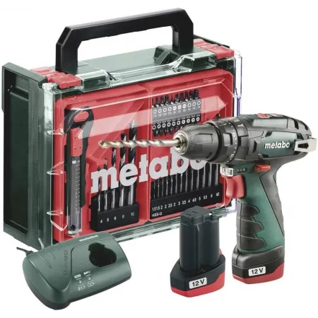 Дрель-шуруповерт Metabo PowerMaxx SB Basic аккум. патрон:быстрозажимной (кейс в комплекте) (600385710)