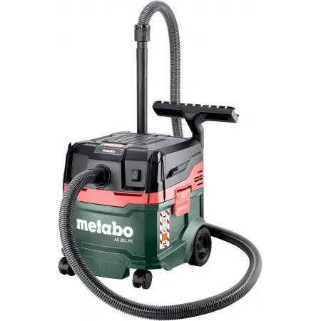 Строительный пылесос Metabo AS 20 L PC 1200Вт зеленый