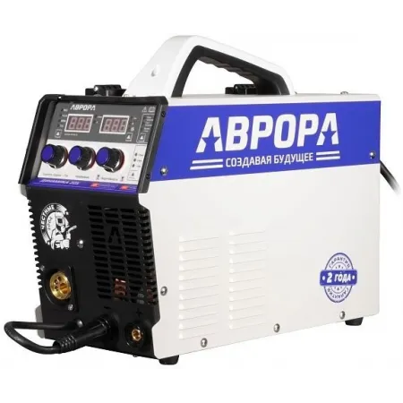 Сварочный полуавтомат Аврора Динамика 205 СИНЕРГЕТИК ПУЛЬС инвертор MIG-MAG/ММА/TIG 5.63кВт