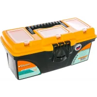Ящик для инструментов Sturm! TBPROF13 7л 1отд. черный/оранжевый Ящик для инструментов Sturm! TBPROF13 7л 1отд. черный/оранжевый