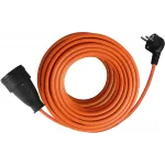 Удлинитель силовой Defender Ext2G-01-50 (99853) 2x0.75кв.мм 1розет. 50м ПВС 6A без катушки оранжевый