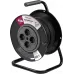 Удлинитель силовой Defender ExtR2G-01-50 (99855) 2x0.75кв.мм 4розет. 50м ПВС 6A катушка черный Удлинитель силовой Defender ExtR2G-01-50 (99855) 2x0.75кв.мм 4розет. 50м ПВС 6A катушка черный