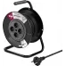 Удлинитель силовой Defender ExtR2G-01-50 (99855) 2x0.75кв.мм 4розет. 50м ПВС 6A катушка черный Удлинитель силовой Defender ExtR2G-01-50 (99855) 2x0.75кв.мм 4розет. 50м ПВС 6A катушка черный