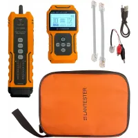Тестер кабельный Lanmaster LAN-TST-LPTV-M оранжевый/черный